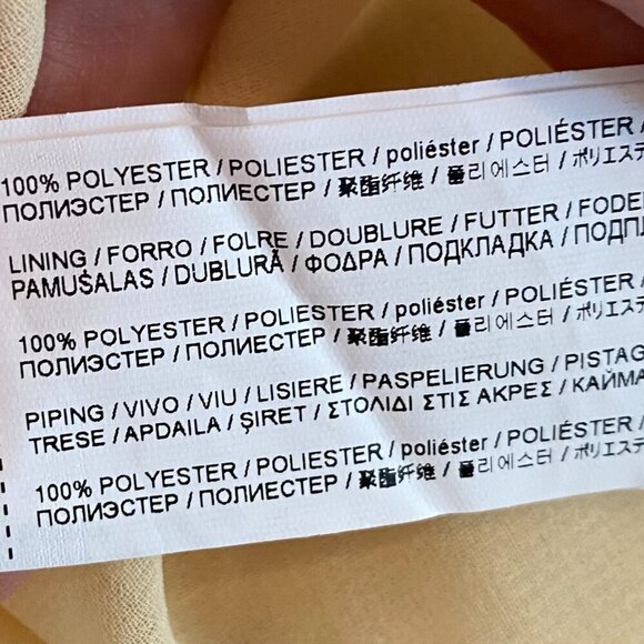 NWT Mango floral print mini dress Women's 4 orange brown loose ruffle boho - Picture 10 of 10